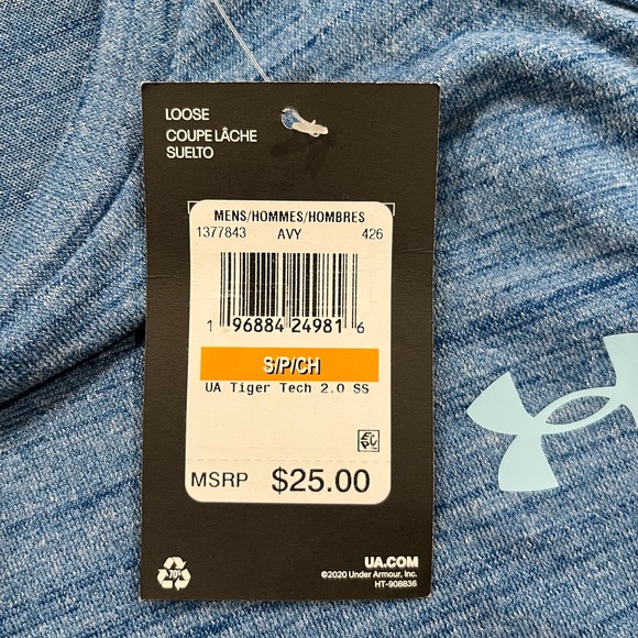 Mens Under Armour Loose Shirt, Size Small - Picture 5 of 10